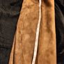vintage 1970's suede leather flared trousers Image 8