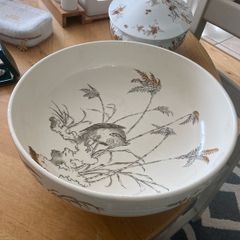 Stunning oversized Copeland  bowl