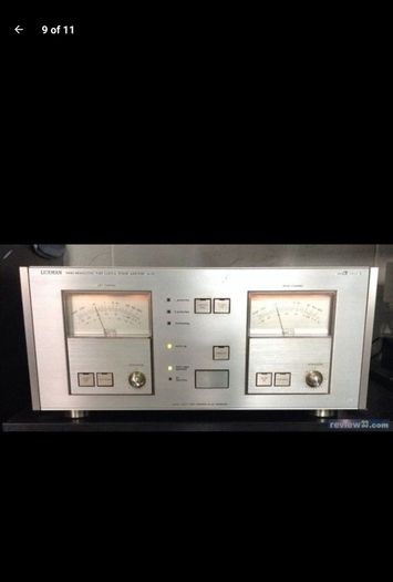 Mega Rare Legendary Beast LUXMAN M05 DUAL MONO CLASS-A 400W @8 OHMS Bridged over 40KG Champagne edition Recapped and Professionally serviced and Cleaned with new components Bargain