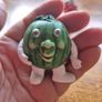 Tiny Fruit People Rare Find Vintage 6x Ceramic Figurines Image 7