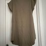 Khaki shirt dress Image 2
