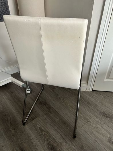 White Dining Room Chair