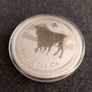 Australia 2 Dollars 2009 Year of the Ox Silver Coin 2 oz Image 2