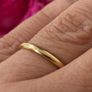 18kt Vintage Yellow Gold Band Image 7