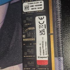 16GB Kingston Fury DDR5 SODDIM Laptop Memory