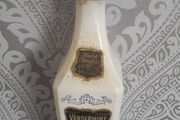 1970s Milk Glass Liquer Bottle