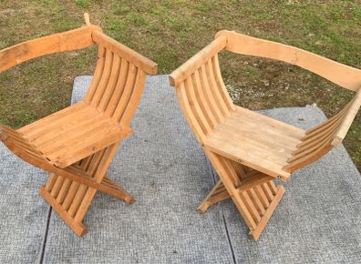 Solid Wood Designer Folding Chairs