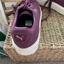 trainers Bnwt burgundy puma suede flatform trainers size 39 (6) Image 10