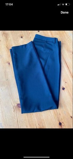 black trousers