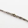 Vintage 925 Sterling Silver & Marcasite Necklace Image 7