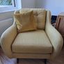 DFS French Connection Camden Chenille Armchair Image 2