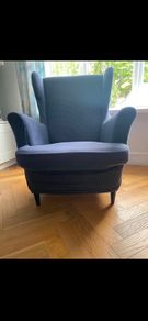 Chair winged back