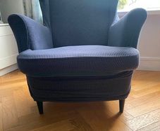 Chair winged back