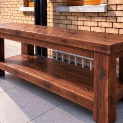 Handmade Rustic Bathroom Double Vanity - 1500mm
