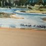 Original Irish Watercolour by George C. Nash (1897 to 1966) of Binevenagh & River Roe Estuary Image 2