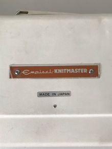 Knit machine and machine accessories