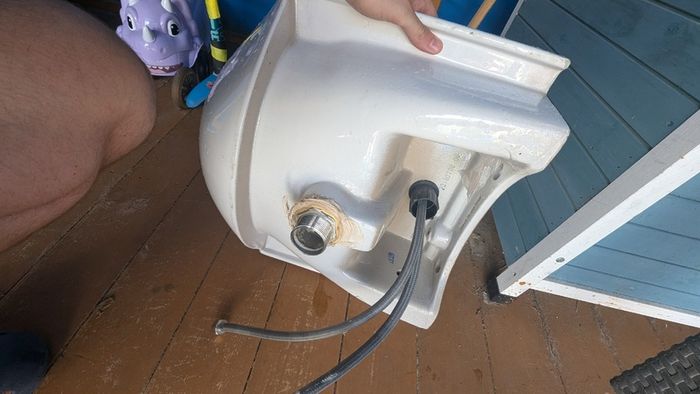Bathroom Sink Unit - Sink with fixtures and fitted drawer unit