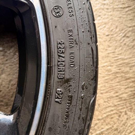VW Golf GTI Austin 18 Alloy Wheels + Tyres 225/40