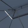 Gazebo 4x3x2.7 m Anthracite 160 g/sq.m Image 2