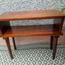 Teak stand, occasional table, end table, display stand, Teak plant stand Image 10