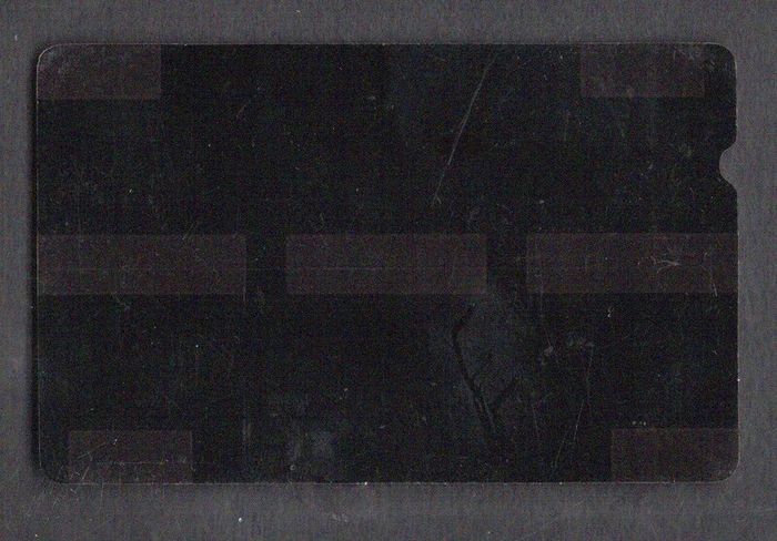1988 Ireland 100 unit Dublin Trial (deep notch) Call card