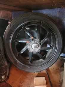 Honda VFR 750 800 RC36 Rear wheel 8 spoke