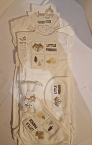 Newborn Baby Gift Set (10 Pieces) - Lilsoft "Little Friends" - BNWT
