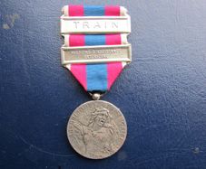 France.Army National Defence Medal.Scarce two bars,