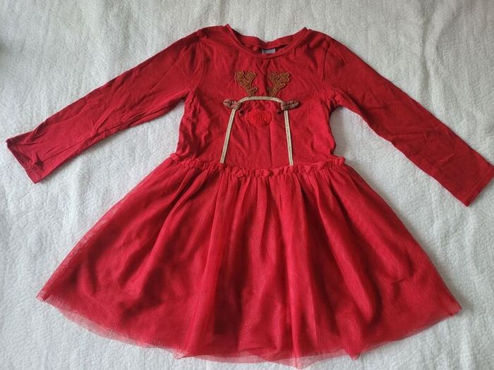 Next Girl's Christmas Dress, size: 3-4 years