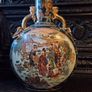 Large Chinese Porcelain Moon Flask Vase Image 9