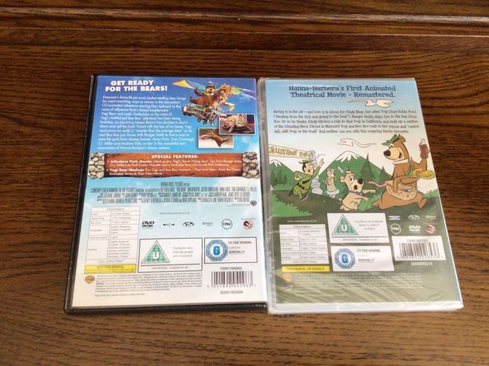 2  Kids Yogi Bear Dvds