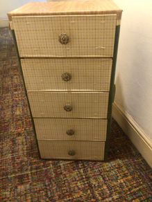2 ( matching pair) of vintage drawers
