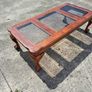 Large vintage rectangular coffee table Image 2