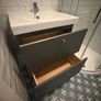 Wall hung vanity unit, basin & tap Image 3