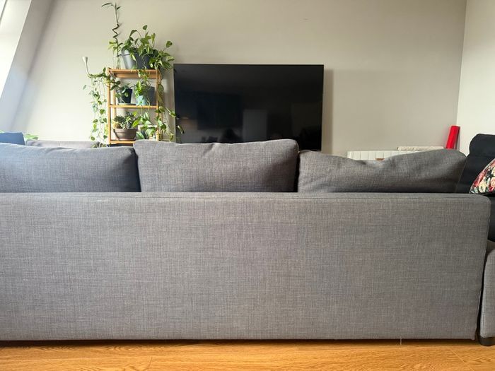 FREE IKEA Corner Sofa Bed with Storage (Dark Grey)
