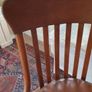 Antique vintage Oak swivel office chair by Arnotts of Dublin Image 3