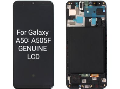 Samsung Galaxy A50 (a505f/ds) Display, Black, Gh82-19204a;gh82-19713a;gh82-19714a;gh82-19289a