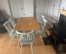 table and chairs