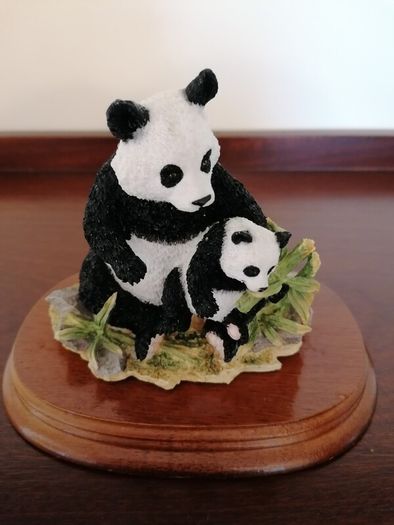 1992 Panda with Cub Leonardo Collection