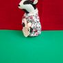 Handmade Felt Badger Figurine Image 5