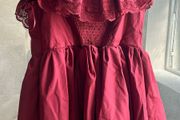 SHEIN Red Poofy Dress XL