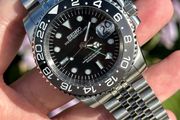 Seiko Bruce Wayne GMT Automatic Watch Mod