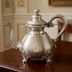 19th Century German Silver Teapot(Circa 1820)