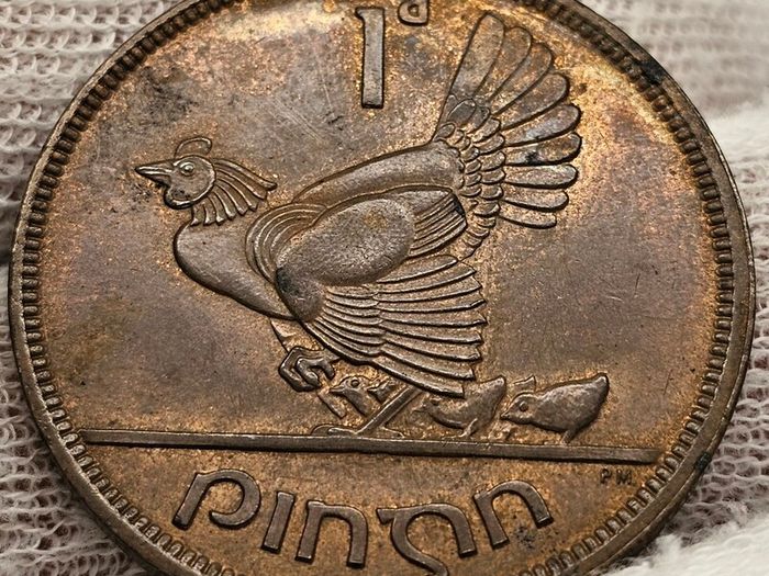 Ireland 1949 1d Penny Choice Uncirculated Some Lustre