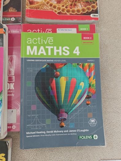 Leaving Certificate books from 2026