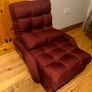 Adjustable Folding Floor Lazy Chair with Pillow Image 7