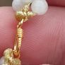 Fabolous Three Strand Certified Jade Necklace on 18k Gold Clasp Image 6