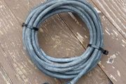 H05RN-F rubber cable 2x0.75mm2 5.5m with moulded 13A plug