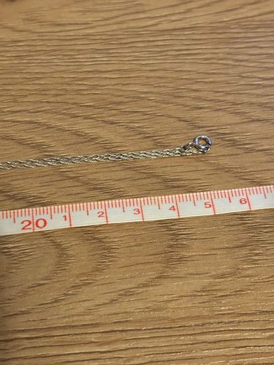Vintage Sterling Silver Cross Necklace