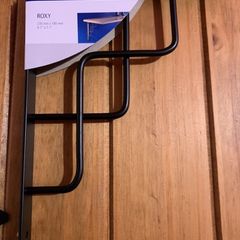 Element System Roxy Black Wall Shelf Bracket